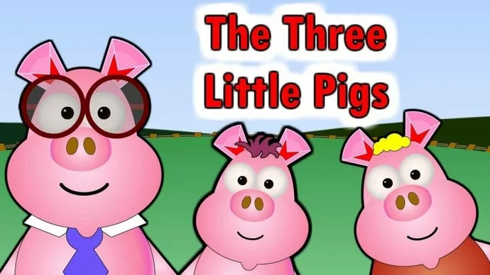 The Three little pigs poem